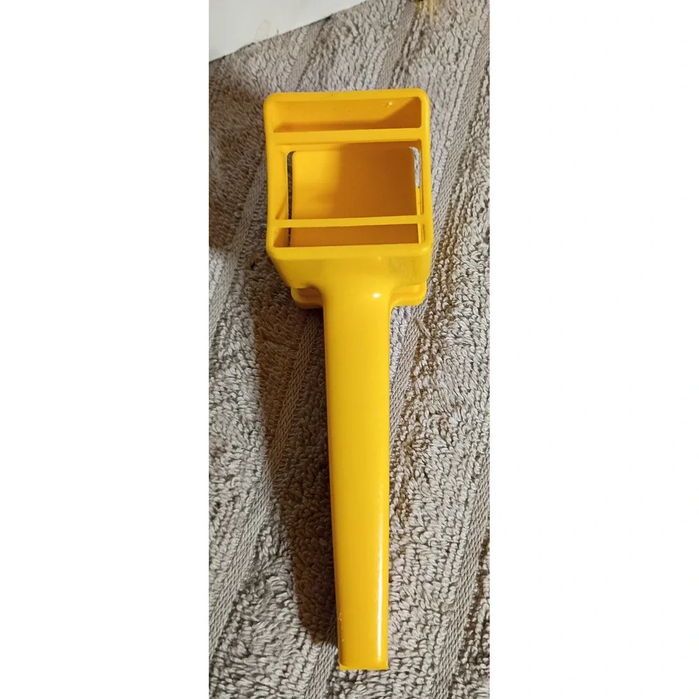 Vintage Tupperware Yellow Corn On The Cob Butter Tool Retro Kitchen Gadget